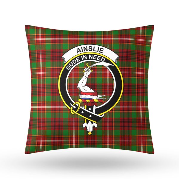 Ainslie Tartan Crest Pillow Cover For Cheap - Image 3