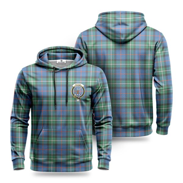 McPhail Hunting Ancient Tartan Crest Hoodie For Cheap
