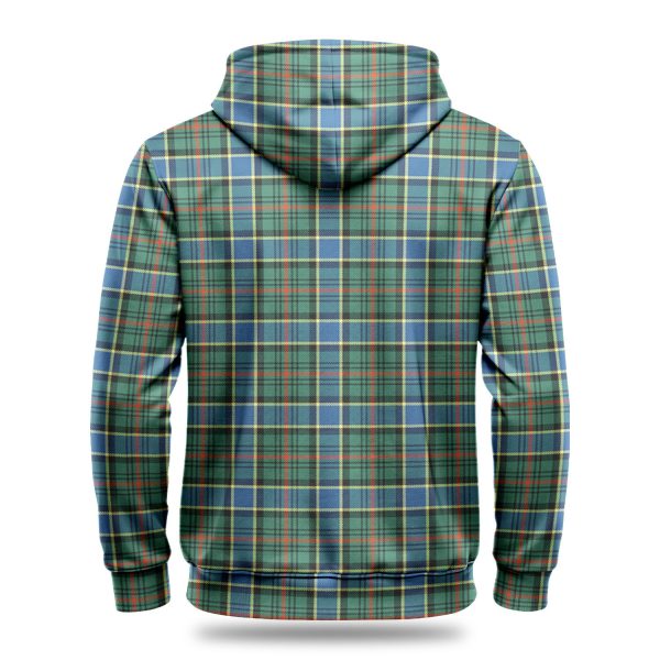 Ogilvie Hunting Ancient Tartan Crest Hoodie Discount - Image 4