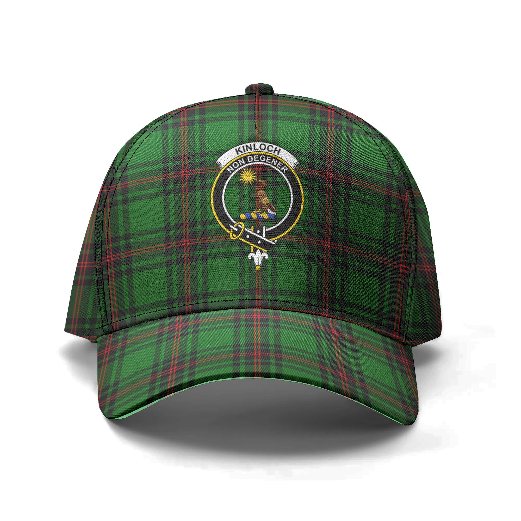 Kinloch Tartan Crest Classic Cap For Sale