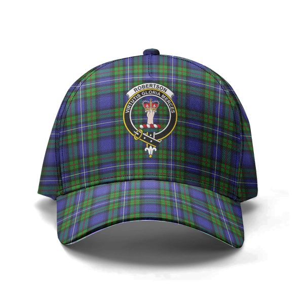 Robertson Hunting Modern Tartan Crest Classic Cap For Sale