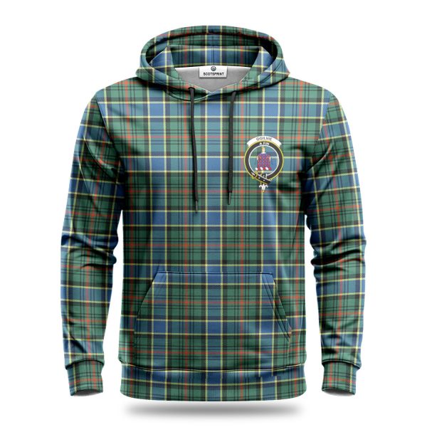 Ogilvie Hunting Ancient Tartan Crest Hoodie Discount - Image 2