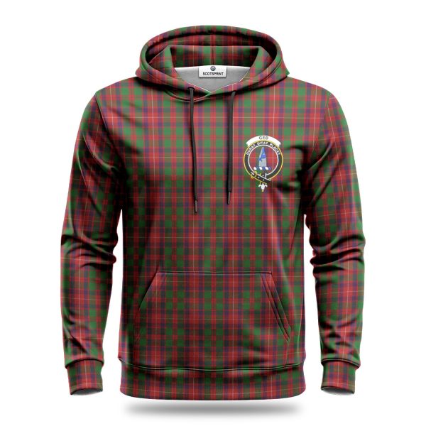 Ged Tartan Crest Hoodie Supply - Image 2