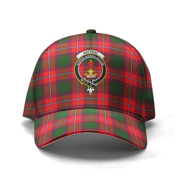 Rattray Modern Tartan Crest Classic Cap For Discount