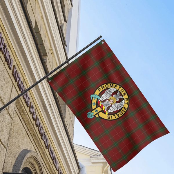 Carruthers Tartan Original Crest House Flag Supply - Image 3