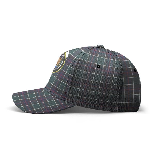 Leslie Hunting Modern Tartan Crest Classic Cap For Discount - Image 3