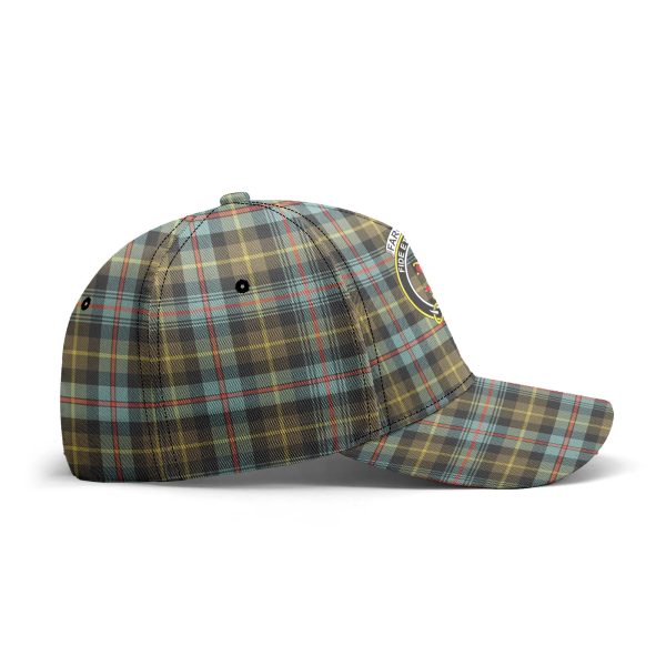 Farquharson Weathered Tartan Crest Classic Cap Sale - Image 4
