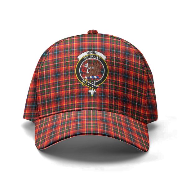 Innes Modern Tartan Crest Classic Cap For Sale