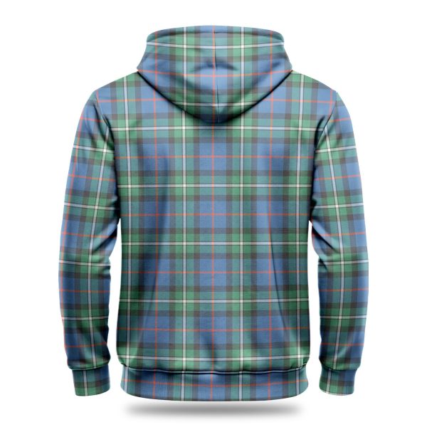 MacPhail Hunting Ancient Tartan Crest Hoodie on Sale - Image 4
