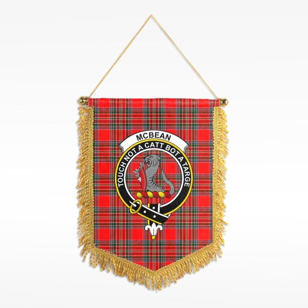 McBean Tartan Crest Wall Hanging Banner Online Hot Sale