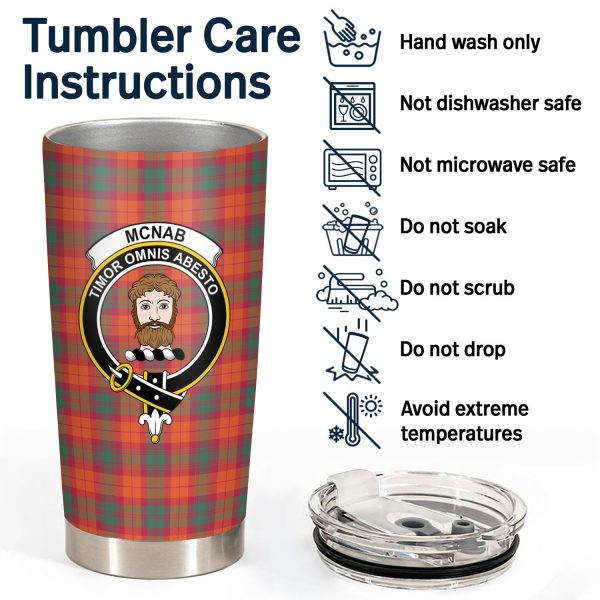 McNab Ancient Tartan Crest Tumbler Sale - Image 4
