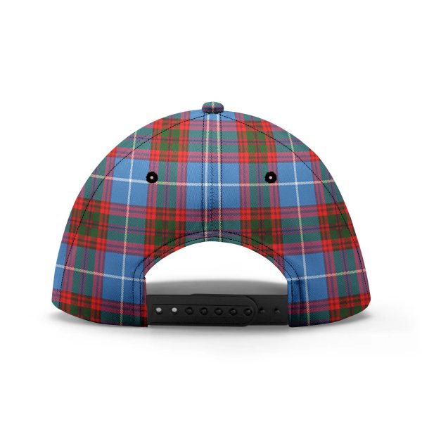 Dalmahoy Tartan Crest Classic Cap For Sale - Image 5