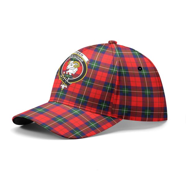Ruthven Modern Tartan Crest Classic Cap Discount - Image 2