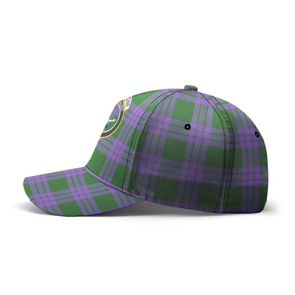 Elphinstone Tartan Crest Classic Cap For Sale - Image 3