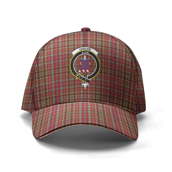Ogilvie Tartan Crest Classic Cap Online Hot Sale