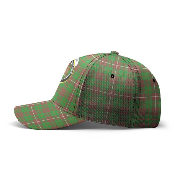 McKinnon Hunting Modern Tartan Crest Classic Cap For Sale - Image 3