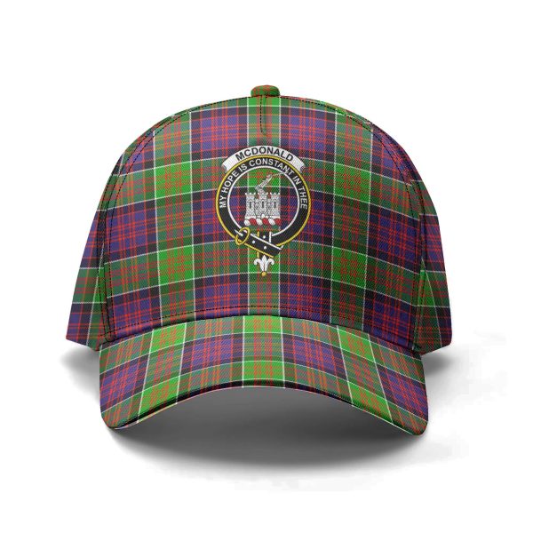 McDonald (Clan Ranald) Tartan Crest Classic Cap Online Hot Sale