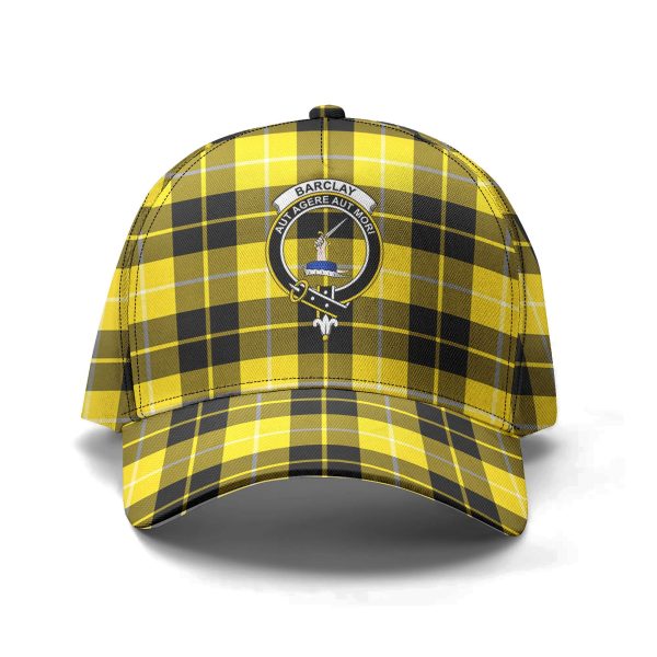 Barclay Dress Modern Tartan Crest Classic Cap For Discount