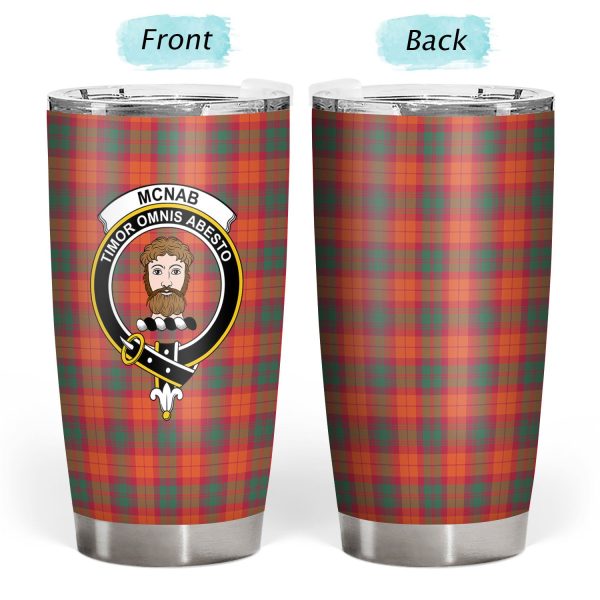 McNab Ancient Tartan Crest Tumbler Sale - Image 3
