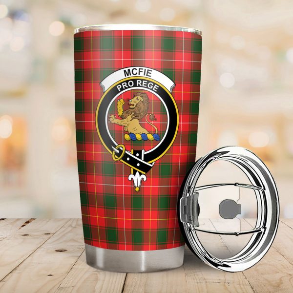 McFie Tartan Crest Tumbler For Discount - Image 2