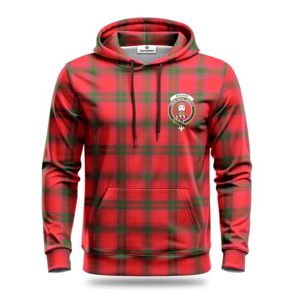 MacNab Modern Tartan Crest Hoodie Online - Image 2