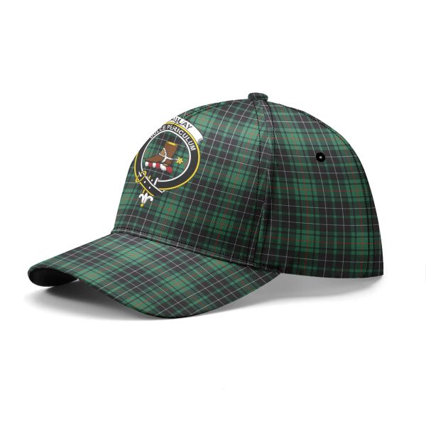 McAulay Hunting Ancient Tartan Crest Classic Cap Fashion - Image 2