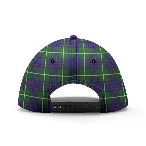 MacIntyre Hunting Modern Tartan Crest Classic Cap Cheap - Image 5