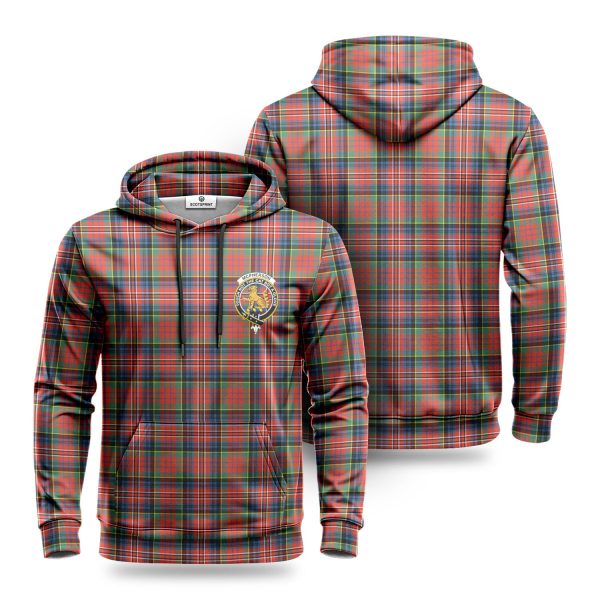 McPherson Ancient Tartan Crest Hoodie Fashion