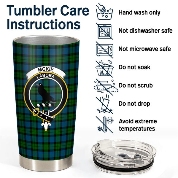 McKie Tartan Crest Tumbler Online - Image 4