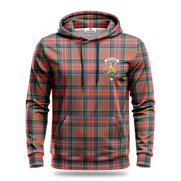 McPherson Ancient Tartan Crest Hoodie Fashion - Image 2