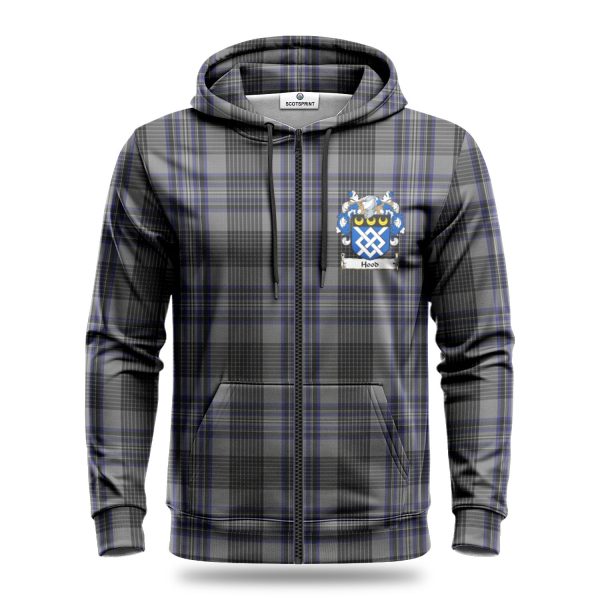 Hood Tartan Coat of Arms Hoodie Supply - Image 3