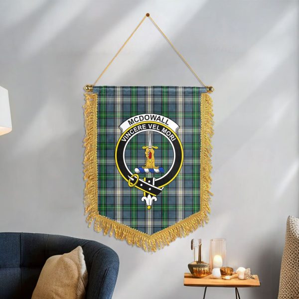 McDowall Tartan Crest Wall Hanging Banner Cheap - Image 3