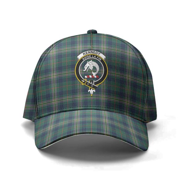 Kennedy Modern Tartan Crest Classic Cap Online Sale