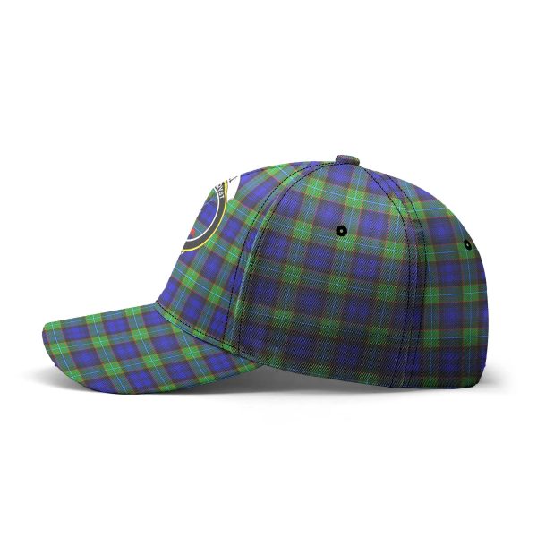 Sempill Modern Tartan Crest Classic Cap Online - Image 3