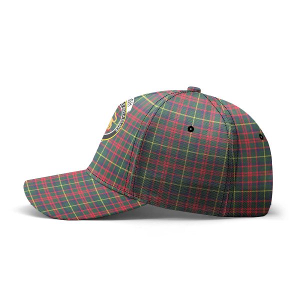 MacIntosh Hunting Modern Tartan Crest Classic Cap Cheap - Image 3