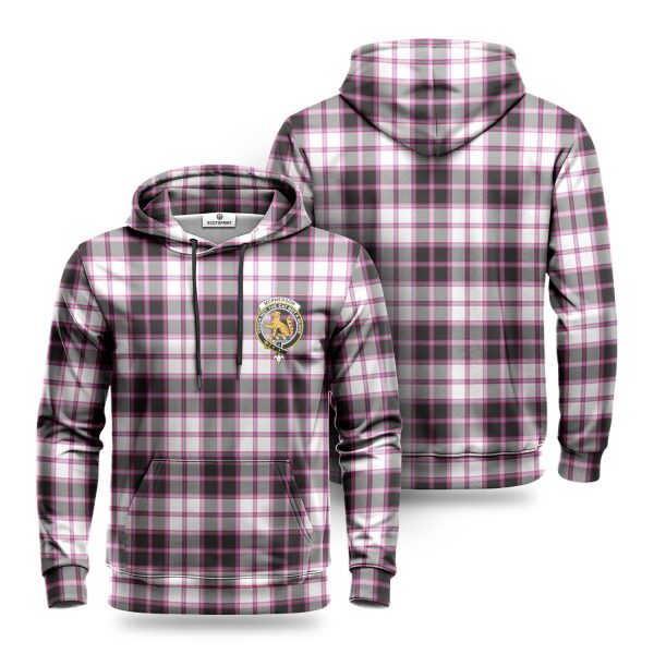 McPherson Hunting Modern Tartan Crest Hoodie Cheap