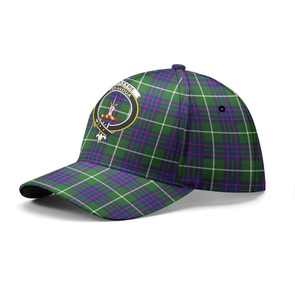 MacIntyre Hunting Modern Tartan Crest Classic Cap Cheap - Image 2