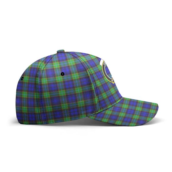 Sempill Modern Tartan Crest Classic Cap Online - Image 4
