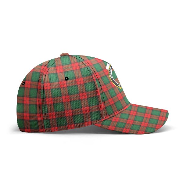 Stewart Atholl Modern Tartan Crest Classic Cap Online now - Image 4