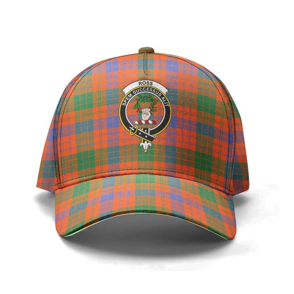 Ross Ancient Tartan Crest Classic Cap on Sale