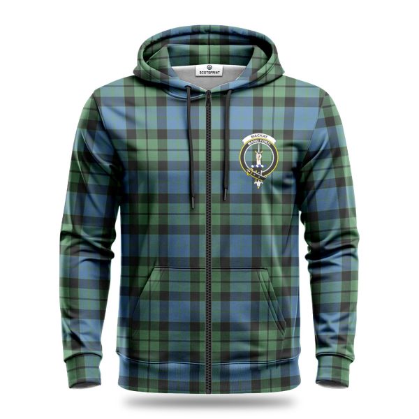 MacKay Ancient Tartan Crest Hoodie Online now - Image 3