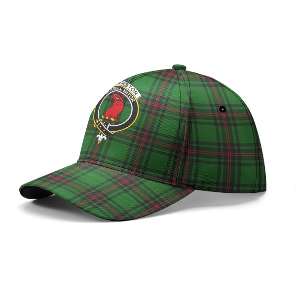Halkerston Tartan Crest Classic Cap Cheap - Image 2