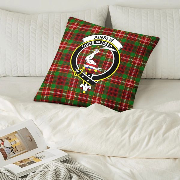 Ainslie Tartan Crest Pillow Cover For Cheap - Image 2