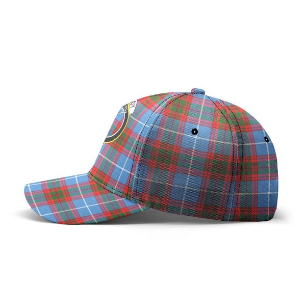 Dalmahoy Tartan Crest Classic Cap For Sale - Image 3