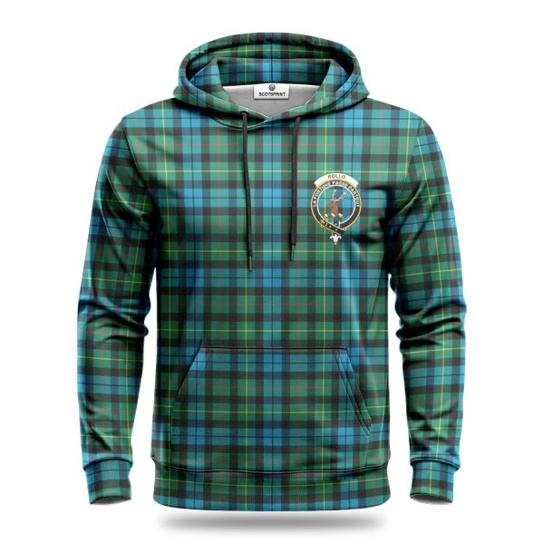 Rollo Ancient Tartan Crest Hoodie For Cheap - Image 2