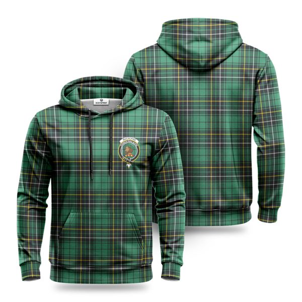 MacAlpine Ancient Tartan Crest Hoodie Online Hot Sale