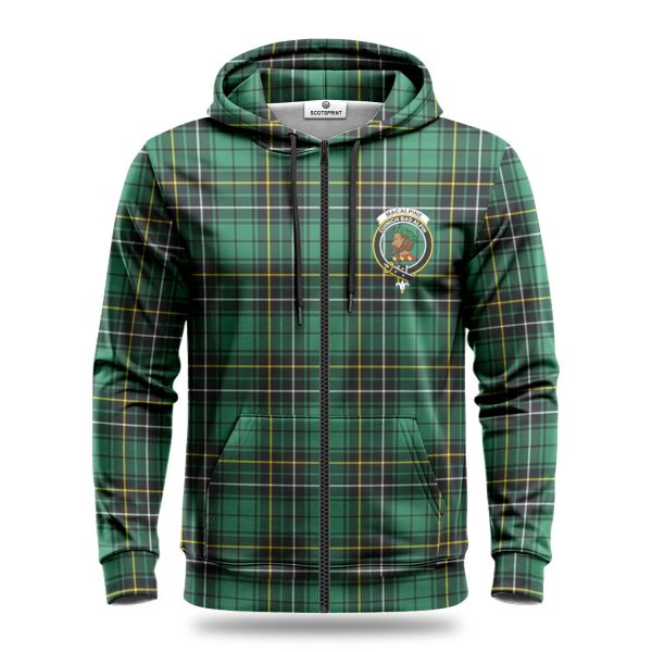 MacAlpine Ancient Tartan Crest Hoodie Online Hot Sale - Image 3