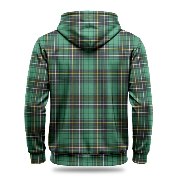 MacAlpine Ancient Tartan Crest Hoodie Online Hot Sale - Image 4