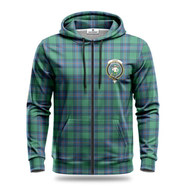Shaw (of Sauchie) Ancient Tartan Crest Hoodie Cheap - Image 3