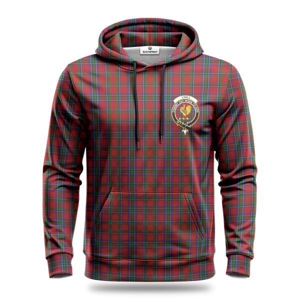 Lyall Tartan Crest Hoodie Online Hot Sale - Image 2